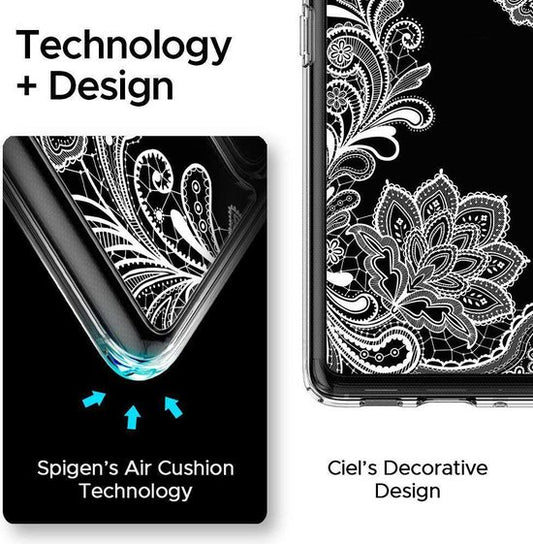 SPIGEN CYRILL CECILE Schutzhülle Back Case Samsung Galaxy S20+/S20+ 5G White Mandala