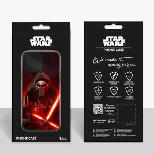 Star Wars Kylo Ren TPU Schutzhülle Full Print Multicoloured für iPhone XR rot