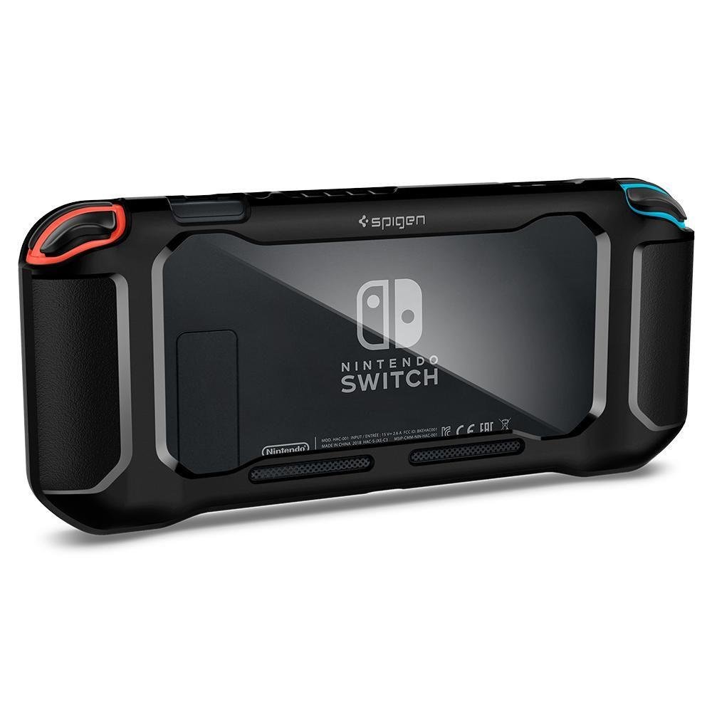 Spigen Rugged Armor Back Case Schutzhülle für Nintendo Switch Black schwarz