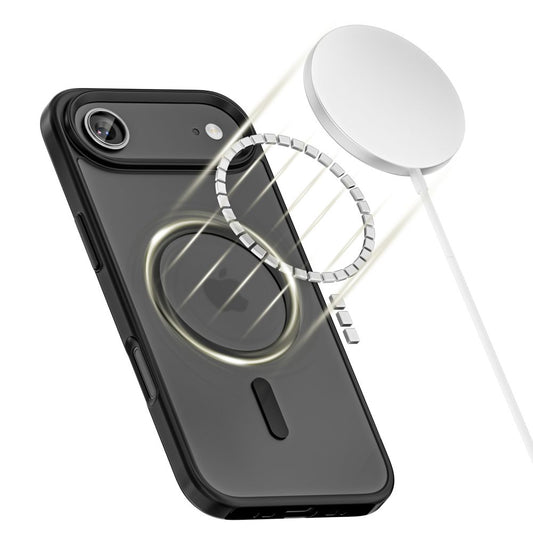Tech-Protect MagMat MagSafe Hülle für iPhone 17 Air – Schwarz Matt