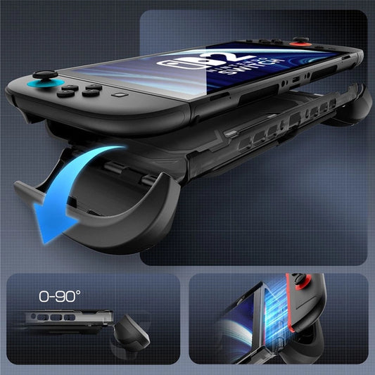 Supcase Titan Case für Nintendo Switch 2 mit Spielefach Schwarz