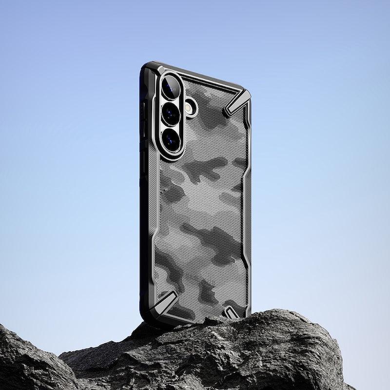 Ringke Fusion X Hülle für Samsung Galaxy S26 – Schwarz Camo