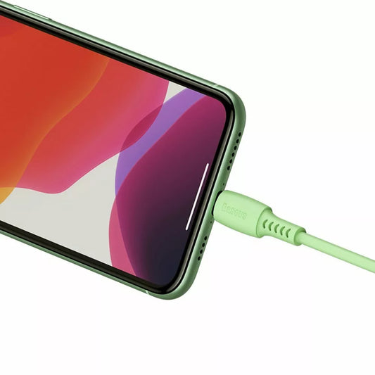 Buntes Langlebiges Kabel Ladekabel USB Typ C / 8Pin 18W 1,2m Farben