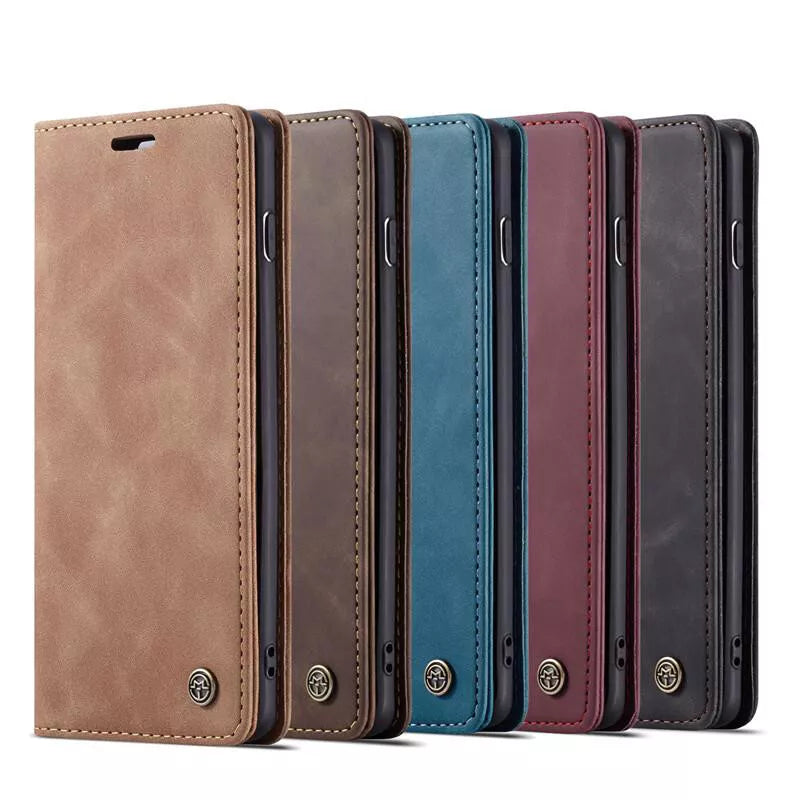 Flip Hülle Business Book Case mit Magnetverschluss für Huawei P30 Pro