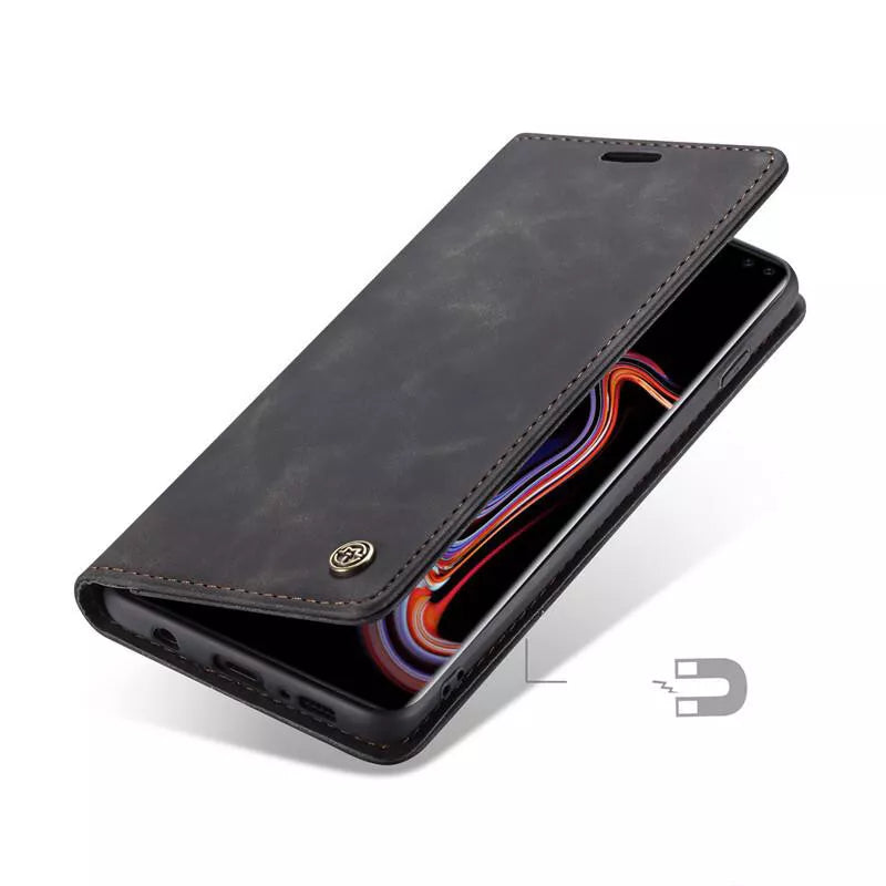 Flip Hülle Business Book Case mit Magnetverschluss für Huawei P30 Pro