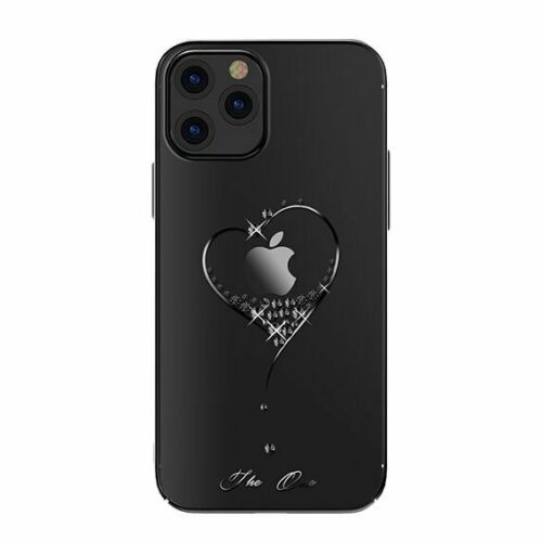 Kingxbar Wish Schutzhülle original Swarovski-Kristallen iPhone 12 mini schwarz