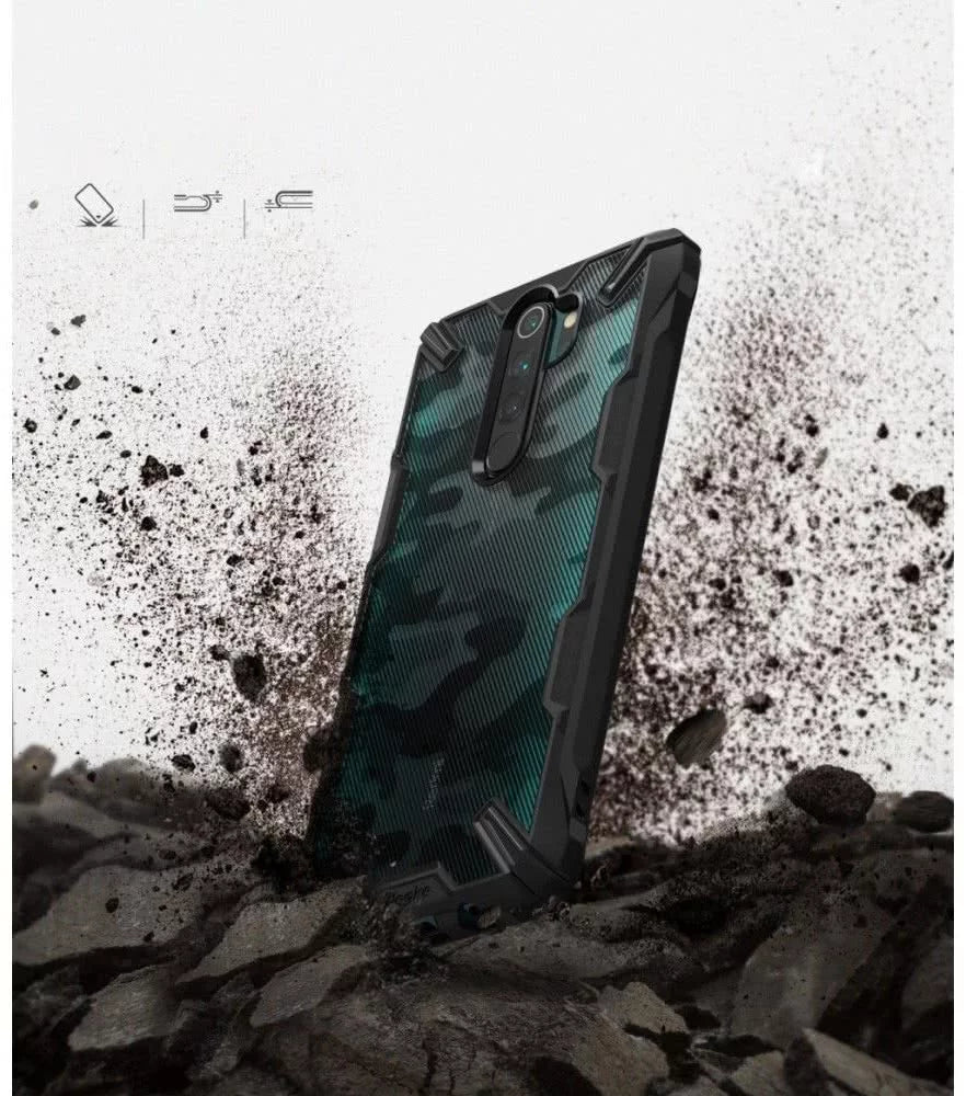 Ringke Fusion X Robuste Handyhülle Schutzhülle Xiaomi Redmi Note 8 Pro