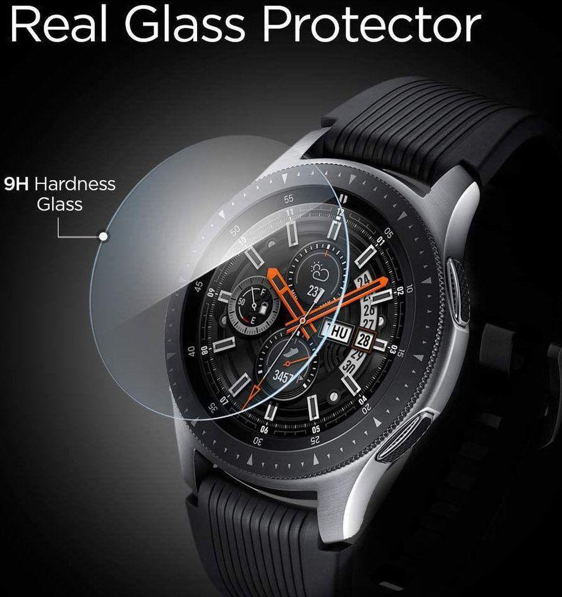 3x Spigen Neo Flex HD Schutzfolie für Galaxy Watch 46mm