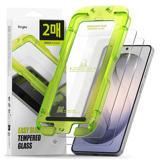 Ringke EasySlide Schutzglas 2-Pack GalaxyS26 transparent