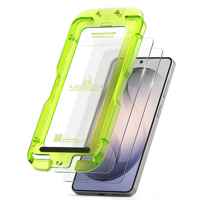2x Ringke EasySlide Schutzglas für Samsung Galaxy S26 – 9H Tempered Glass mit Montagerahmen
