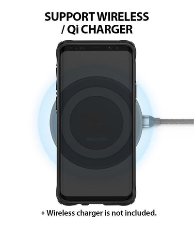 Ringke Fusion X Panzer Schutzhülle Case TPU Rahmen Galaxy S9 Plus G965 schwarz