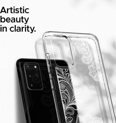 SPIGEN CYRILL CECILE Schutzhülle Back Case Samsung Galaxy S20+/S20+ 5G White Mandala