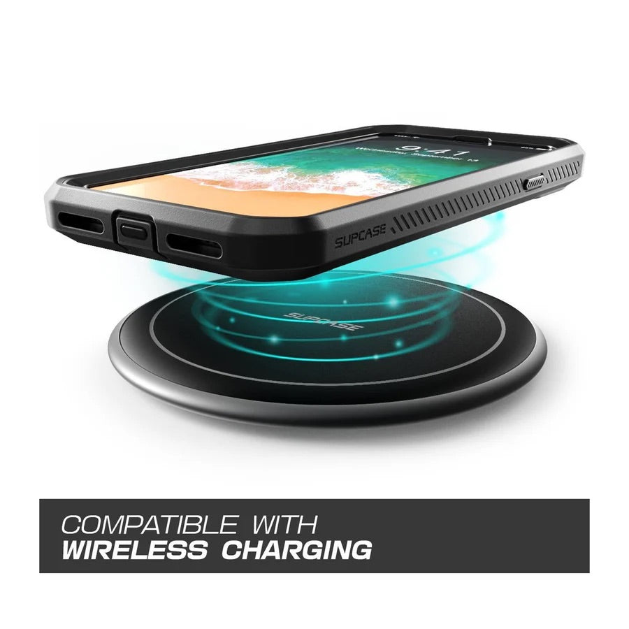 Supcase UB Pro Robuste Luxus Schutzhülle Case für iPhone XS Max schwarz