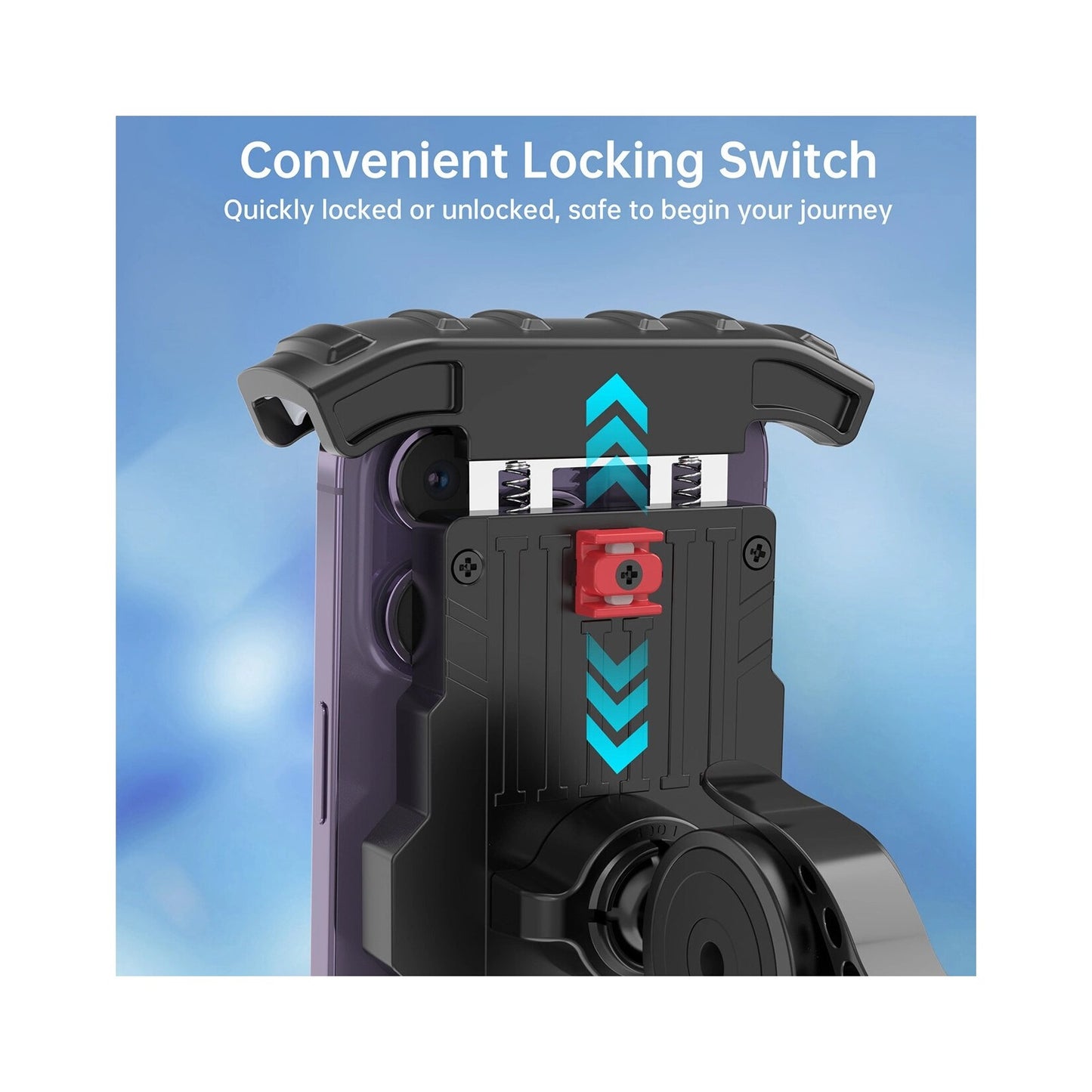 Choetech H067 universelle Moped Roller Fahrrad Lenker Handyhalterung