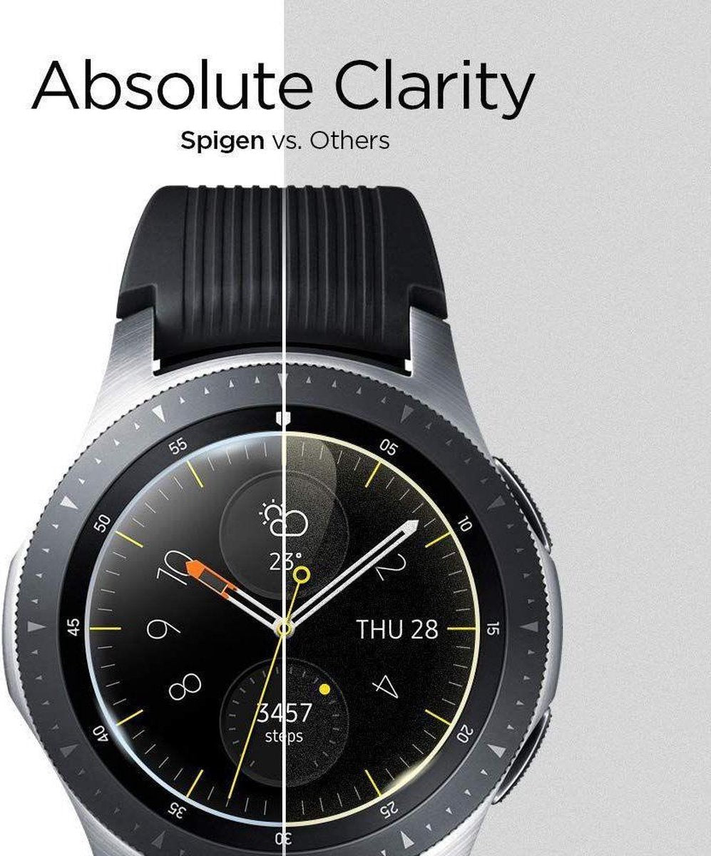 3x Spigen Neo Flex HD Schutzfolie für Galaxy Watch 46mm