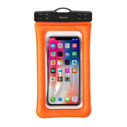 Baseus Air Cushion Wasserdichte Luftkissen Handytasche Orange - StyleCases