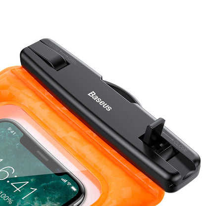 Baseus Air Cushion Wasserdichte Luftkissen Handytasche Orange - StyleCases