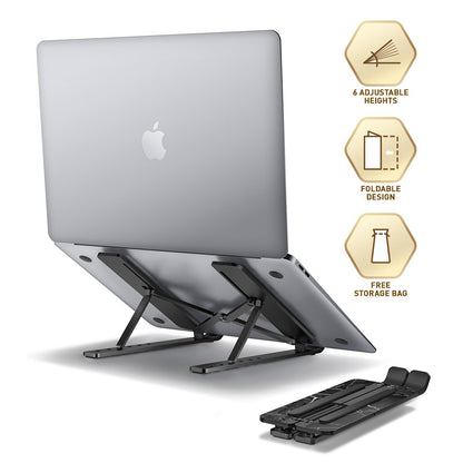 SUPCASE i-BLASON Cosmo Laptopständer bis 17.3" Zoll Marmoroptik Schwarz - StyleCases