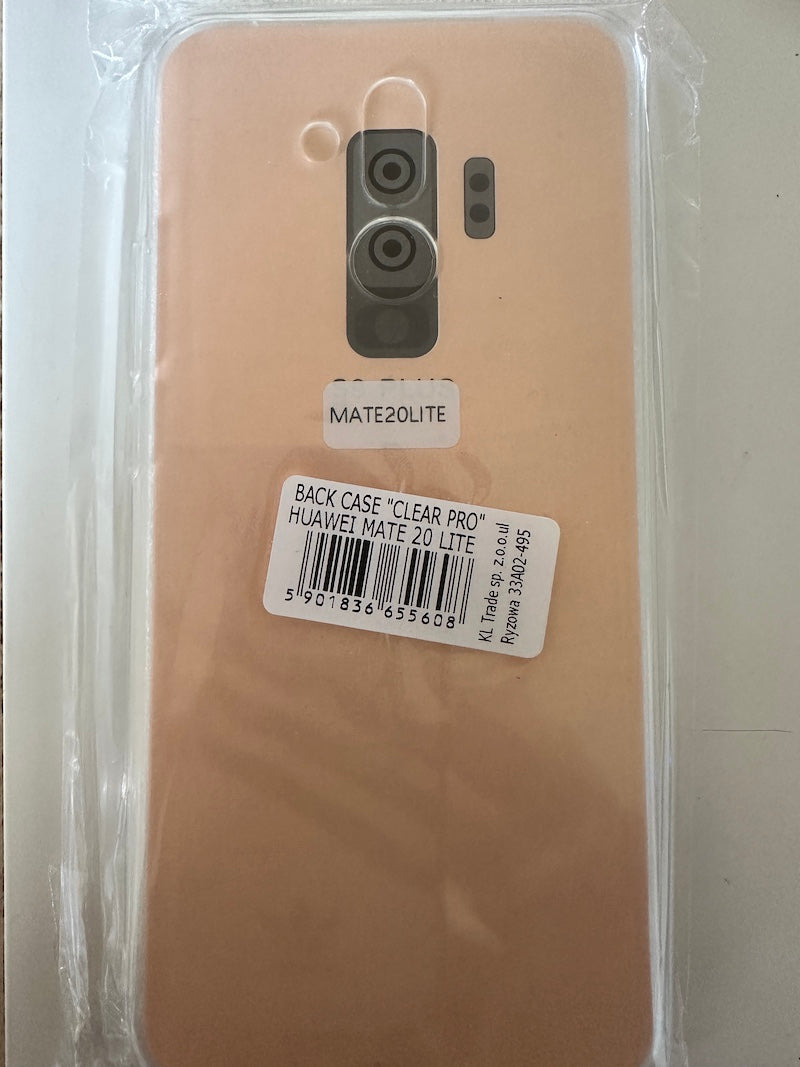HUAWEI MATE 20 LITE Back Case Clear Pro Schutzhülle Transparent High Quality