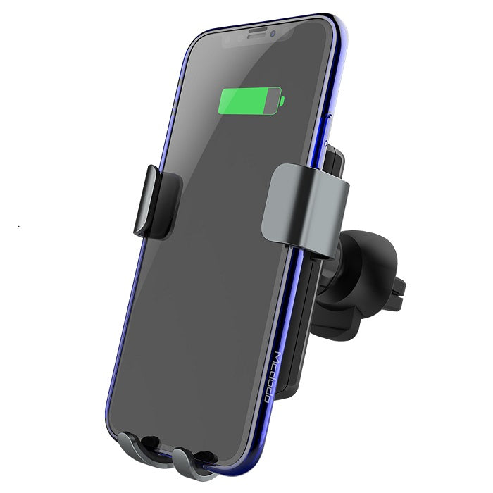 QI Wireless KFZ Halterung Ladegerät 7.5W QC3.0 Fast Charging schnell laden