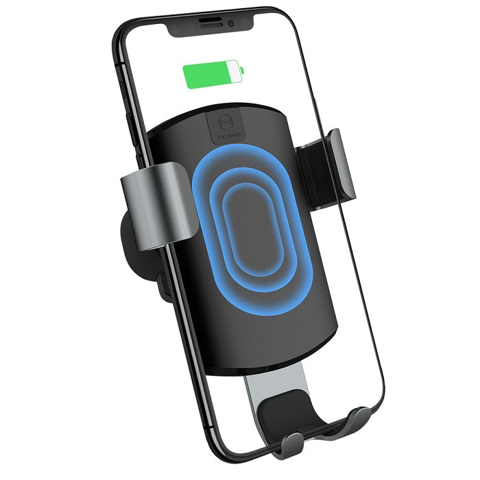 QI Wireless KFZ Halterung Ladegerät 7.5W QC3.0 Fast Charging schnell laden