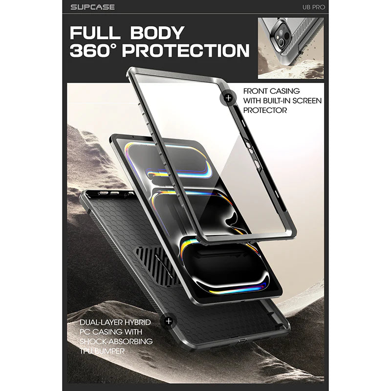 Supcase UB Pro Luxus Komplett Schutzhülle iPad Pro 13" 2024 Farben