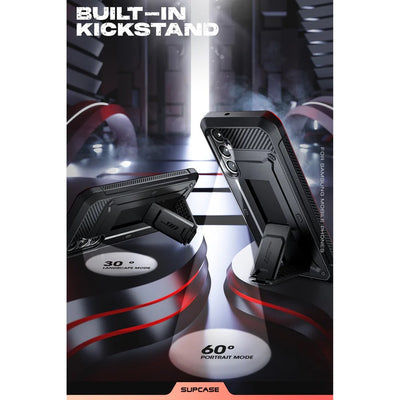 Supcase Unicorn Beetle Pro Samsung Galaxy S24 FE Panzer Schutzhülle schwarz