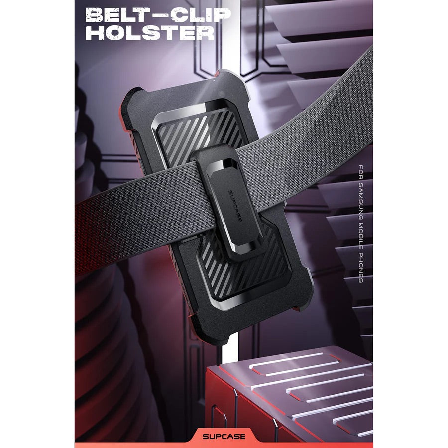 Supcase Unicorn Beetle Pro Samsung Galaxy S24 FE Panzer Schutzhülle schwarz