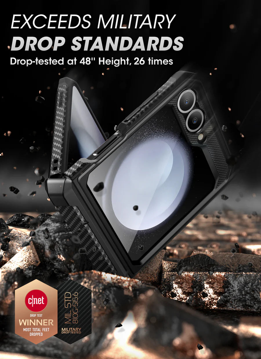 Supcase UB Pro Robuste Luxus Schutzhülle Case für Samsung Galaxy Z Flip 5/6