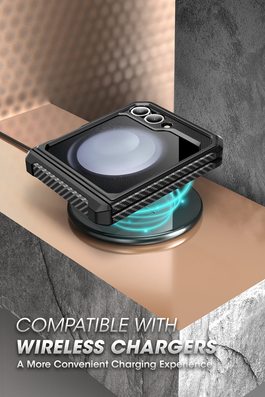 Supcase UB Pro Robuste Luxus Schutzhülle Case für Samsung Galaxy Z Flip 5/6