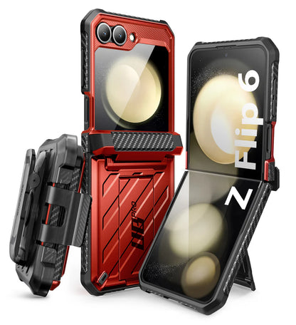 SUPCASE UB Pro Hülle für Samsung Galaxy Z Flip 5 / 6 / 7FE – 360° Schutz mit Displayschutz