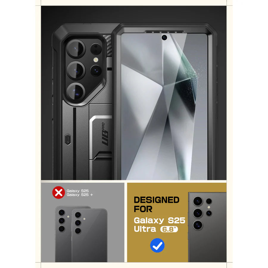 Supcase Unicorn Beetle Pro 2Set Panzer Schutzhülle Galaxy S25 Ultra
