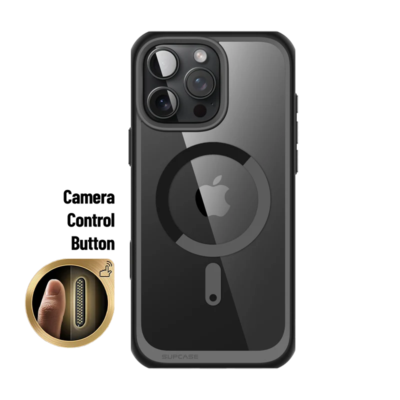 Supcase UB MAG iPhone 16 Pro Robuste MagSafe Hülle Handyhülle schwarz