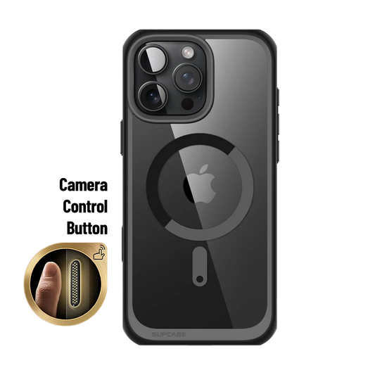 Supcase UB MAG iPhone 16 Pro Max Robuste MagSafe Hülle Handyhülle schwarz