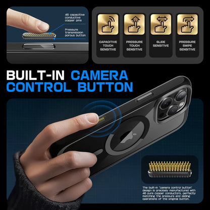 Supcase UB MAG iPhone 16 Pro Max Robuste MagSafe Hülle Handyhülle schwarz - StyleCases