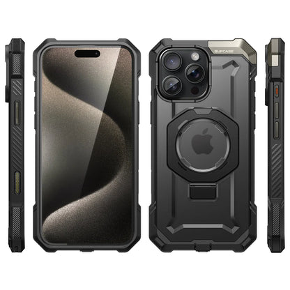 Supcase UB Grip iPhone 16 Pro Robuste MagSafe Hülle Handyhülle schwarz - StyleCases