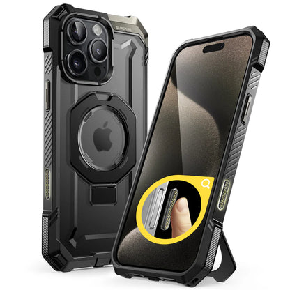 Supcase UB Grip iPhone 16 Pro Robuste MagSafe Hülle Handyhülle schwarz - StyleCases