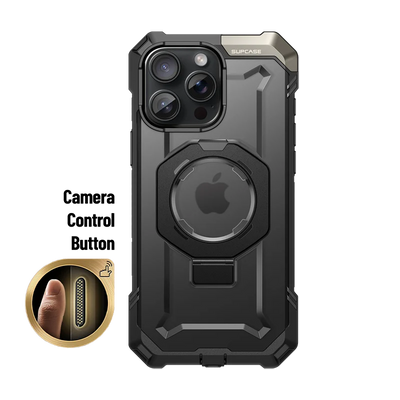 Supcase UB Grip iPhone 16 Pro Max Robuste MagSafe Hülle Handyhülle schwarz