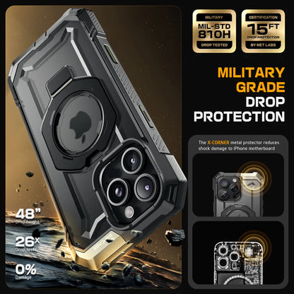 Supcase UB Grip iPhone 16 Pro Robuste MagSafe Hülle Handyhülle schwarz - StyleCases
