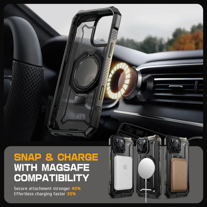 Supcase UB Grip iPhone 16 Pro Robuste MagSafe Hülle Handyhülle schwarz - StyleCases