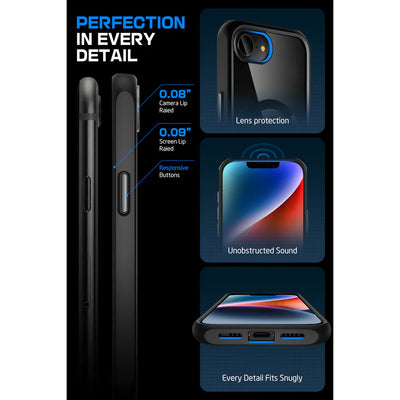 Supcase UB MAG iPhone 16E Robuste MagSafe Hülle Handyhülle schwarz