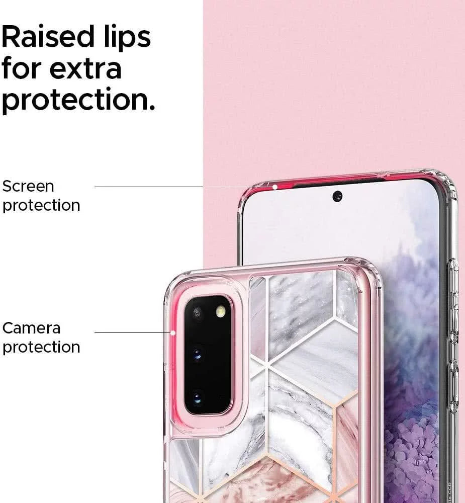 SPIGEN CYRILL CECILE Schutzhülle Back Case Samsung Galaxy S20+/S20+ 5G Rosa Marmor