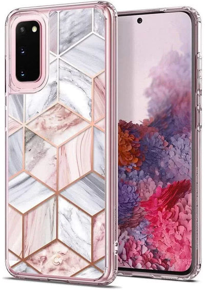 SPIGEN CYRILL CECILE Schutzhülle Back Case Samsung Galaxy S20/S20 5G Rosa Marmor