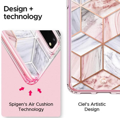 SPIGEN CYRILL CECILE Schutzhülle Back Case Samsung Galaxy S20+/S20+ 5G Rosa Marmor - StyleCases