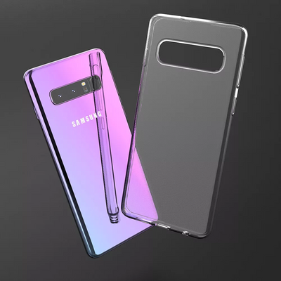 Transparente hochwertige Schutzhülle Case für Samsung Galaxy S10/S10 Plus/S10e