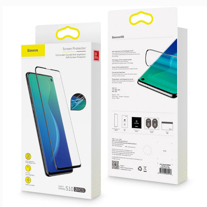 2x Baseus Fullscreen 3D Anti-Blue Displayschutzfolie Samsung Galaxy S10+ Plus - StyleCases