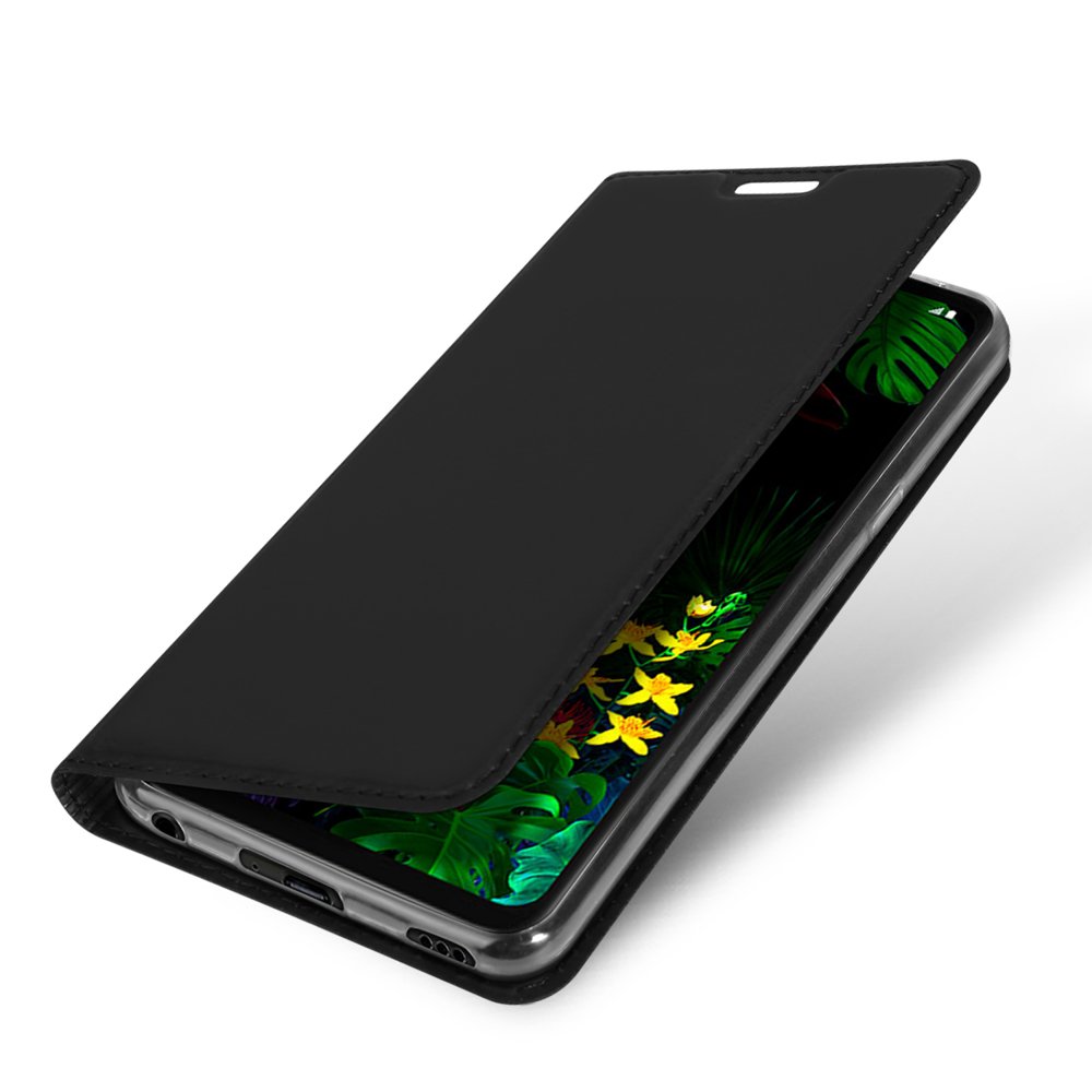 DUX DUCIS Skin Pro Book Case klappbare Schutzhülle für LG G8 ThinQ schwarz