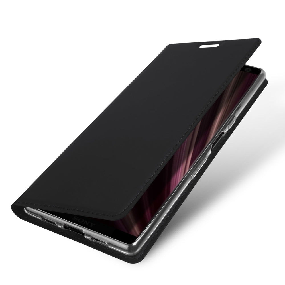 DUX DUCIS Skin Pro Book Case Schutzhülle für Sony Xperia 10 Plus schwarz