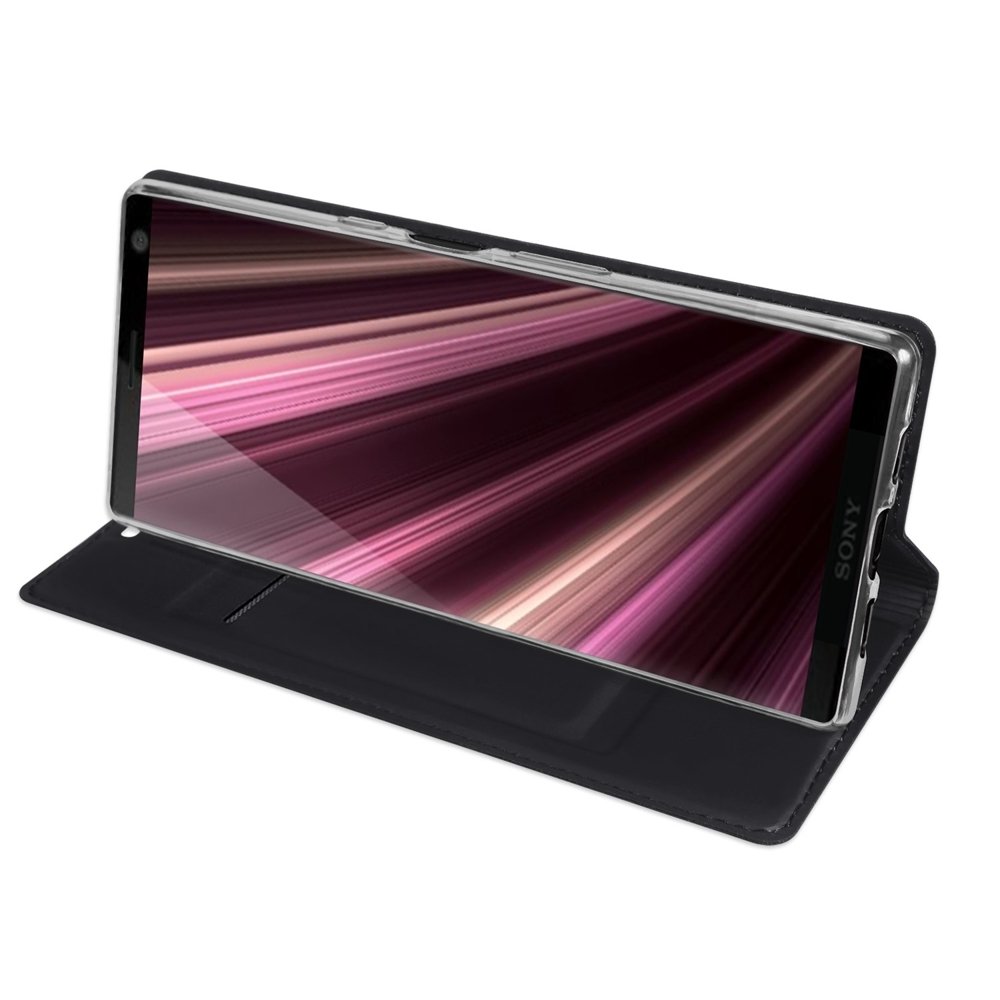 DUX DUCIS Skin Pro Book Case Schutzhülle für Sony Xperia 10 Plus schwarz