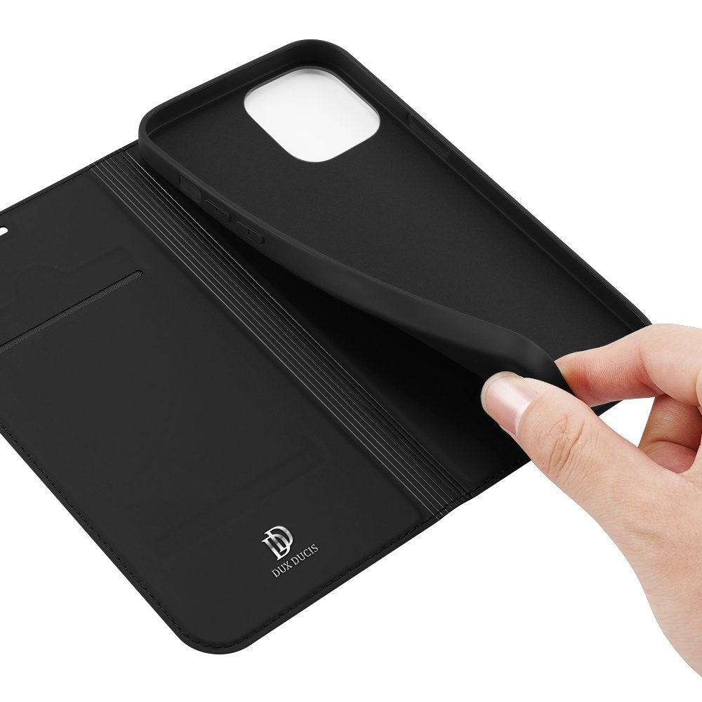 DUX DUCIS Skin Pro Book Case Schutzhülle für iPhone 12 Pro Max schwarz